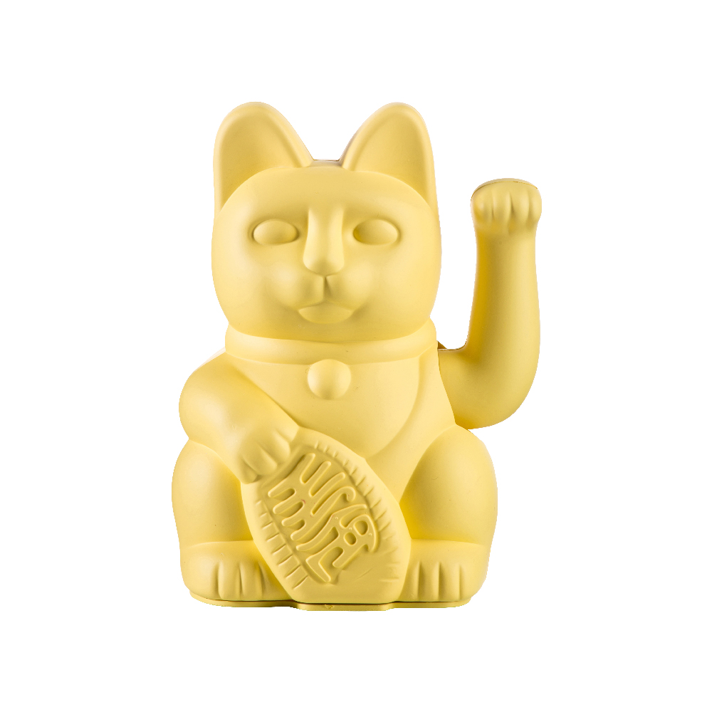 【德國DONKEY】幸運繽紛招財貓 - 黃