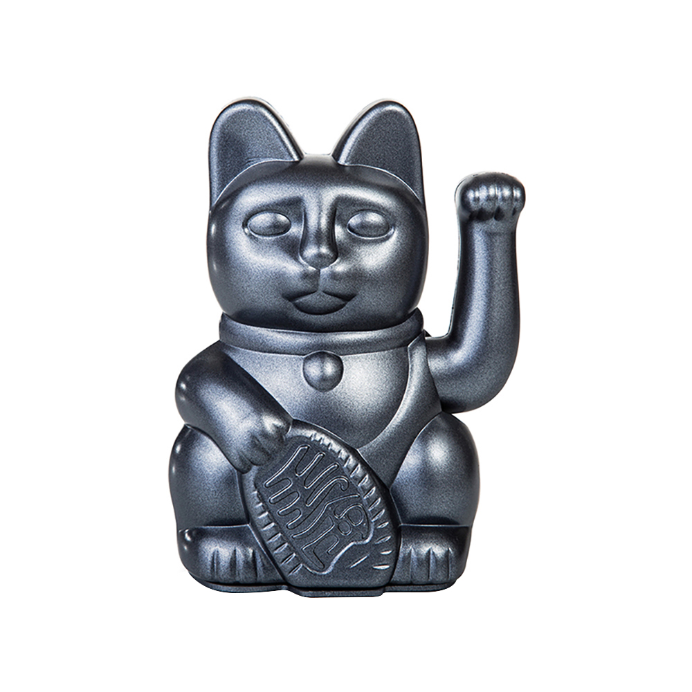 【德國DONKEY】幸運繽紛招財貓 - 銀河灰