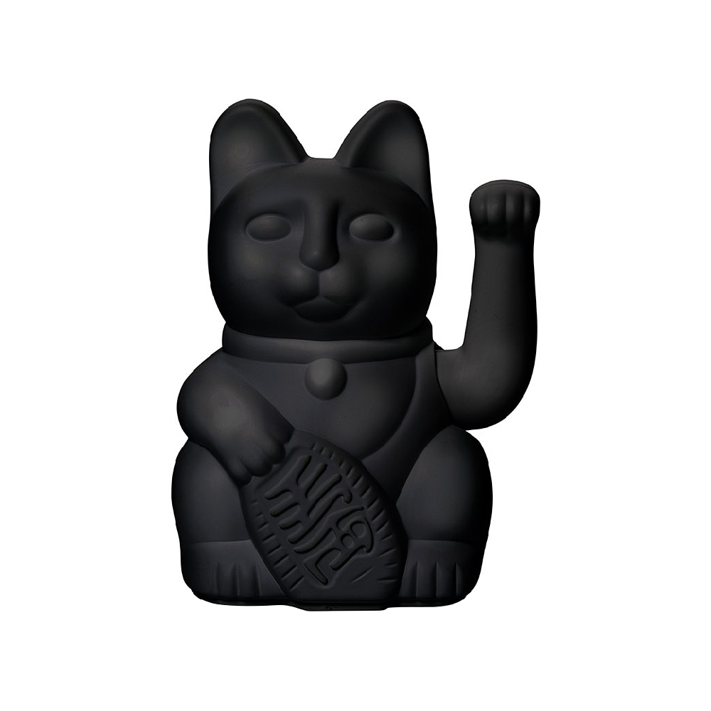 【德國DONKEY】幸運繽紛招財貓 - 霧黑