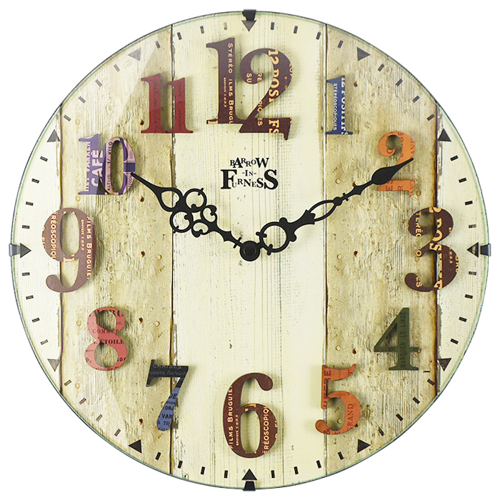 Amberg - 古典仿舊靜音時鐘