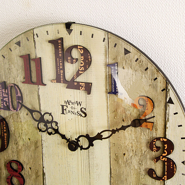 Amberg - 古典仿舊靜音時鐘