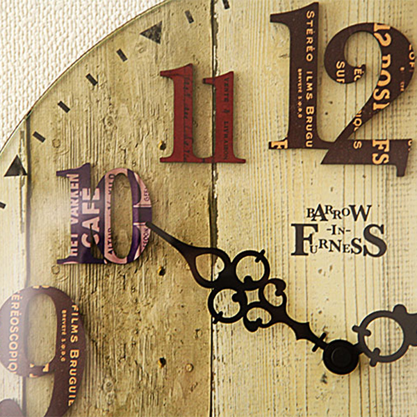 Amberg - 古典仿舊靜音時鐘